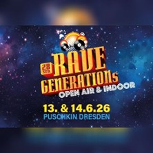 Rave Generation´s - 30 Jahre elektronische Tanzkultur in Dresden 13.06.2026 Puschkin Club