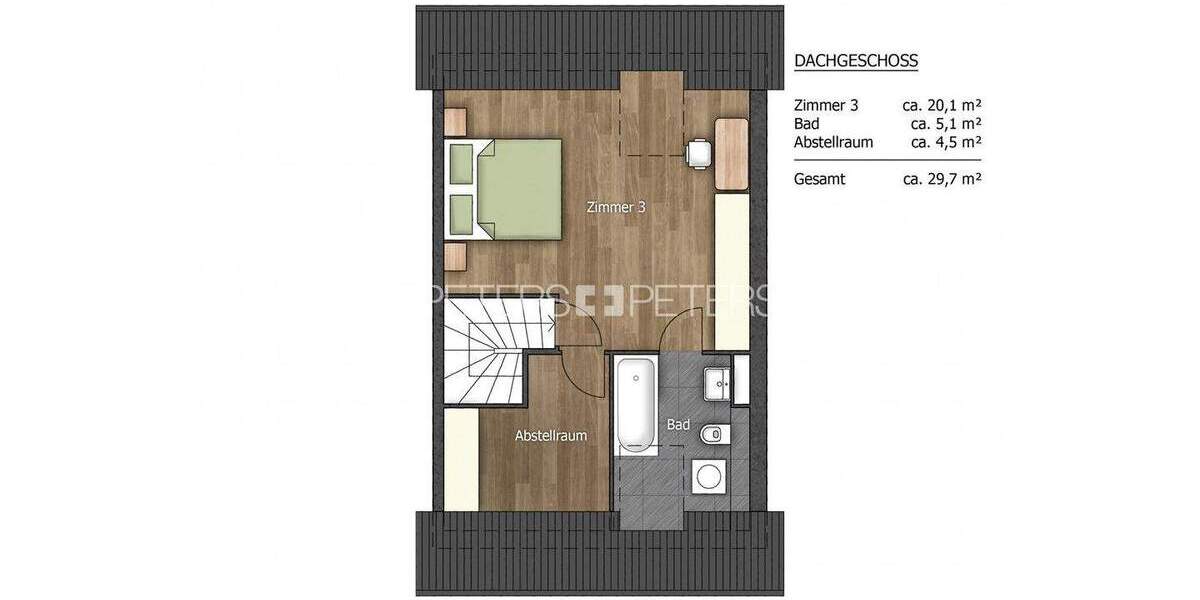 Reihenmittelhaus Geesthacht - 4 Zimmer, 120 m&sup2;, 1.860&euro; | Angebot:24462171