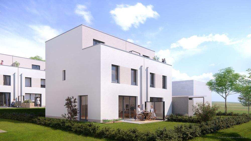 Modernes Flachdachhaus mit 137 m² Wohnfläche in Ditzingen | NEU 