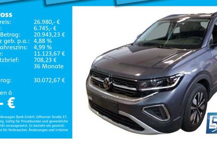 VW T-Cross 9.826 km 26.980 &euro; München 80935