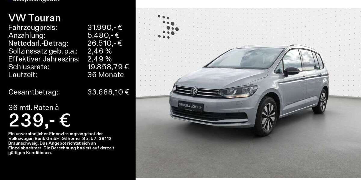 VW Touran 7.700 km 31.490 &euro; Haßfurt 97437