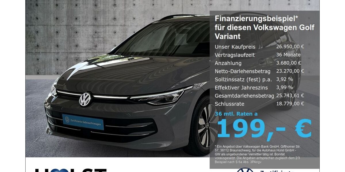 VW Golf 25.953 km 26.950 &euro; Scheeßel 27383