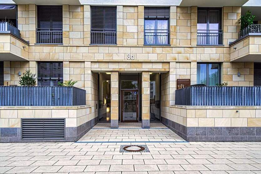 Schicke Neubauwohnung im Palais am Herzogin Garten. Mit großer Terrasse, EBK, Ankleide, Parkett,... 2 zimmer