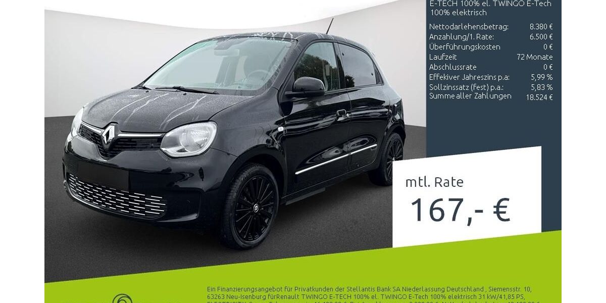 Renault Twingo 19.448 km 13.999 &euro; Stuhr 28816