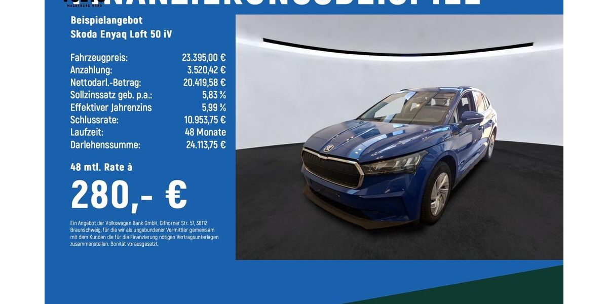 Skoda Enyaq 59.502 km 22.895 &euro; Magdeburg 39126