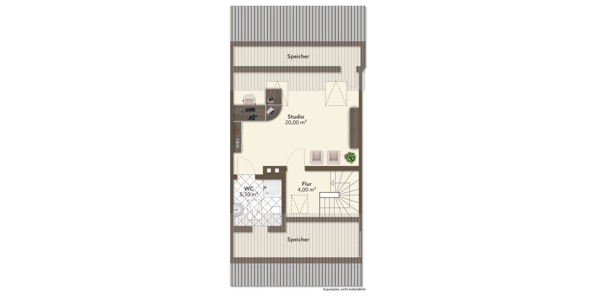 Reihenmittelhaus Glonn - 5 Zimmer, 140 m&sup2;, 1.940&euro; | Angebot:25662840