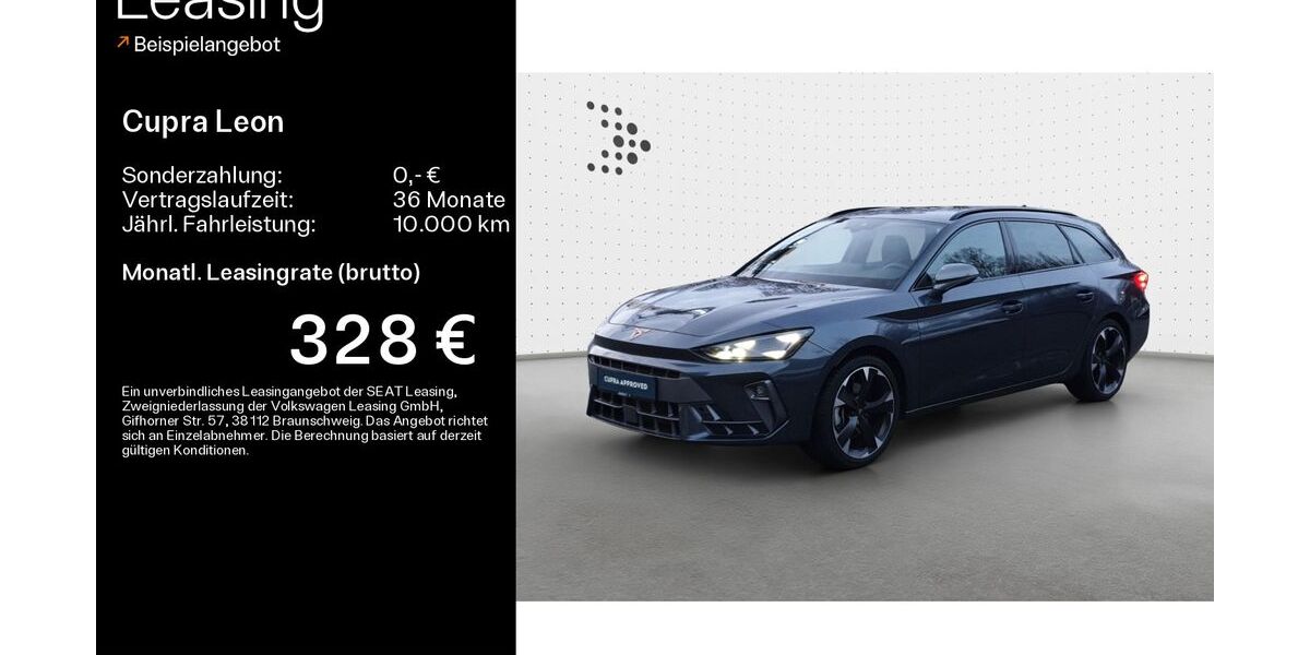 Cupra Leon 24.931 km 30.990 &euro; Mainz-Kastell (Wiesbaden) 55252