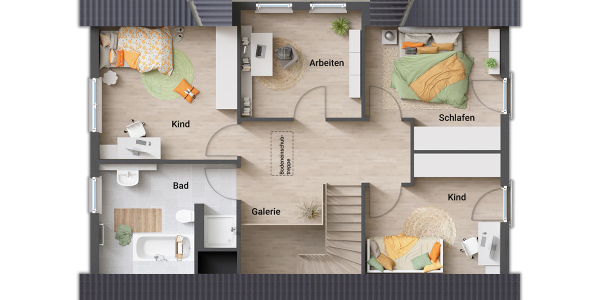 Einfamilienhaus Neu-Eichenberg Marzhausen - 5 Zimmer, 158 m&sup2;, 287.250&euro; | Angebot:24917849