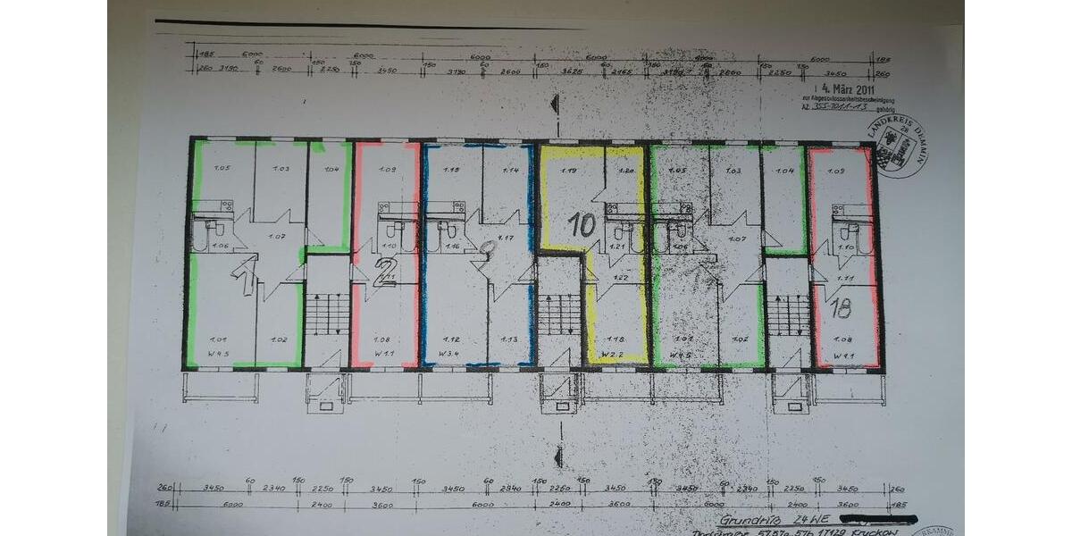 Etagenwohnung Tutow - 6 Zimmer, 124 m&sup2;, 650&euro; | Angebot:26084804