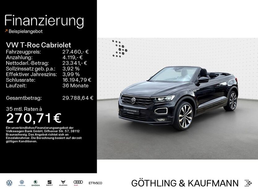 VW T-Roc 52.597 km 27.460 € Hofheim 65719