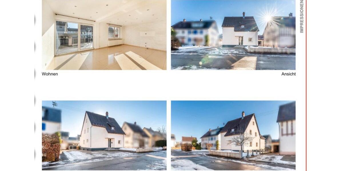 Einfamilienhaus Villingen-Schwenningen Schwenningen - 7 Zimmer, 160 m&sup2;, 1.800&euro; | Angebot:26061726