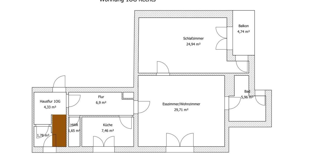 Etagenwohnung Reiskirchen - 2 Zimmer, 77 m&sup2;, 850&euro; | Angebot:25362690