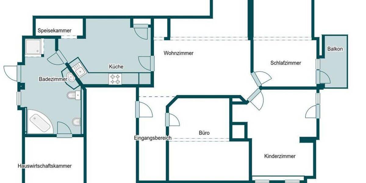 Etagenwohnung Unterneukirchen - 3 Zimmer, 88 m&sup2;, 220.000&euro; | Angebot:26244627