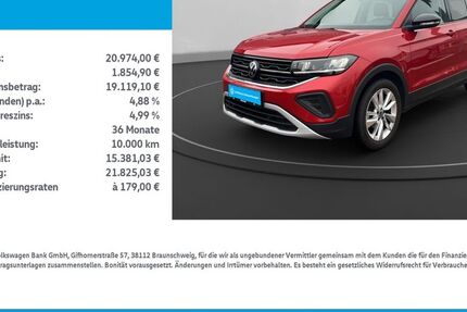 VW T-Cross 15.823 km 20.974 &euro; Nordhausen 99734