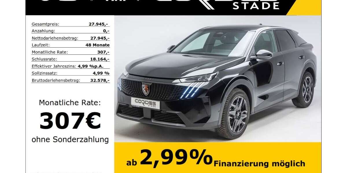 Peugeot 3008 18.804 km 27.945 &euro; Stade 21680