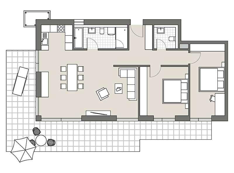 Einfamilienhaus Freudenstadt - 3 Zimmer, 125 m&sup2;, 2.045&euro; | Angebot:26478387