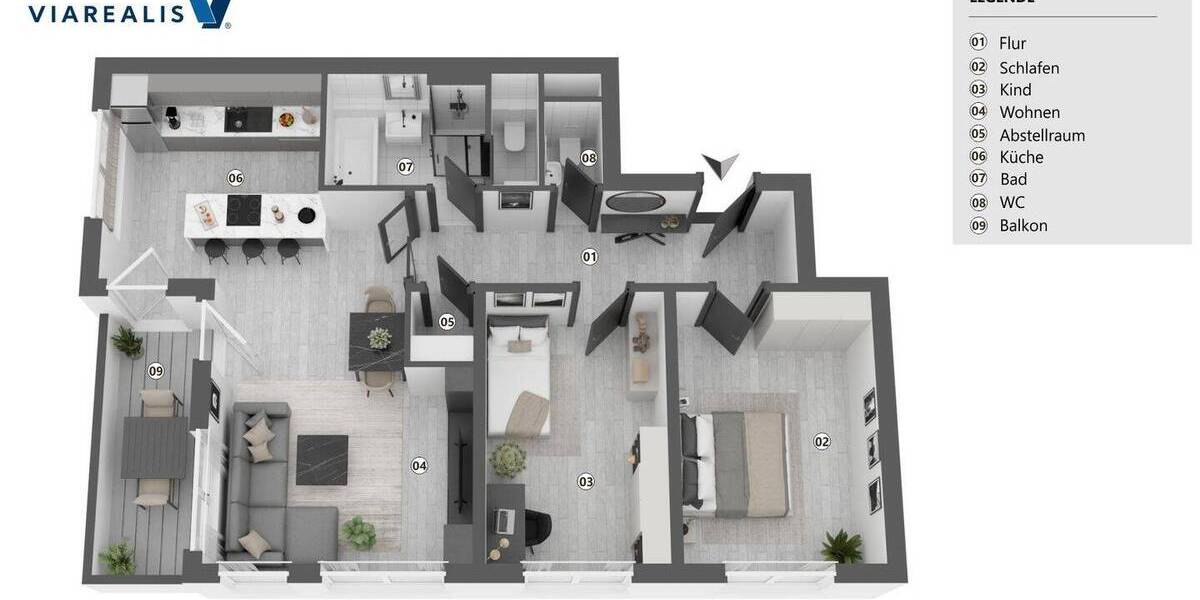 Etagenwohnung Dresden Blasewitz - 3 Zimmer, 88 m&sup2;, 1.510&euro; | Angebot:26820446