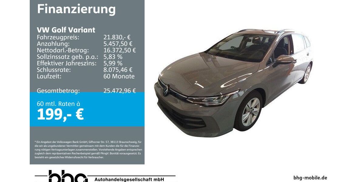 VW Golf 23.523 km 21.830 &euro; Ettlingen 76275