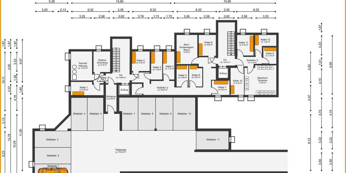 Etagenwohnung Aindling - 2 Zimmer, 64 m&sup2;, 359.800&euro; | Angebot:25742757