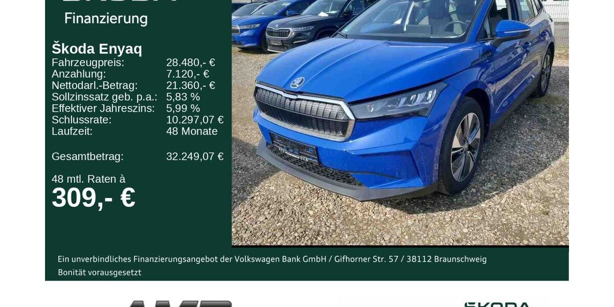 Skoda Enyaq 33.480 km 28.480 &euro; Borna 04552