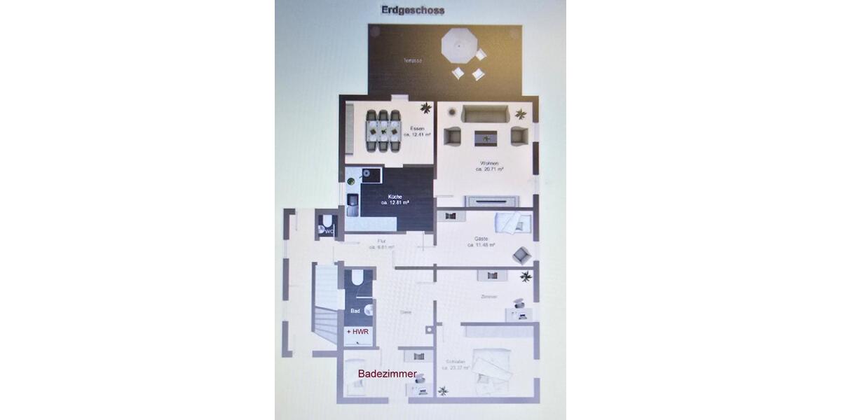 Erdgeschoßwohnung Elsterwerda - 3.5 Zimmer, 110 m&sup2;, 935&euro; | Angebot:25428298