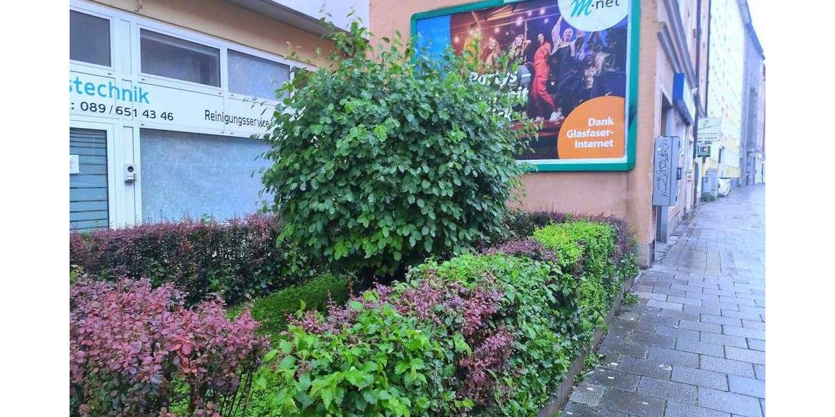 München Sendling nähe Wiesn Gewerbefläche Toplage-BüroPraxisLadenGalerie-EG ca138 qm-3,40m Raumh. zimmer