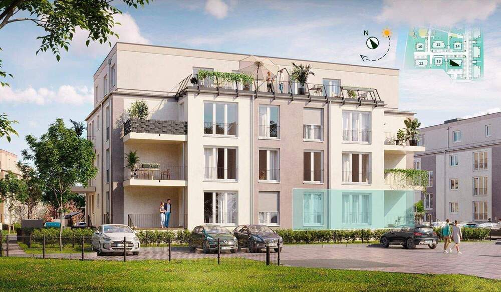 Etagenwohnung Zossen Finkenherd - 2 Zimmer, 53 m&sup2;, 239.900&euro; | Angebot:25970238