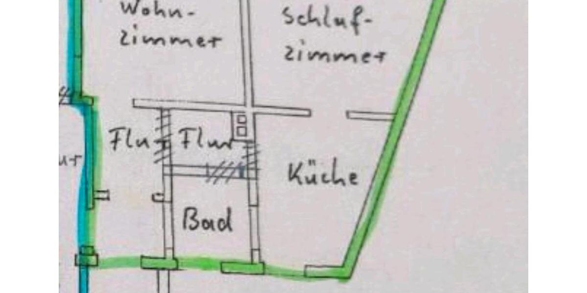 Etagenwohnung Burg - 2 Zimmer, 60 m&sup2;, 350&euro; | Angebot:26407842