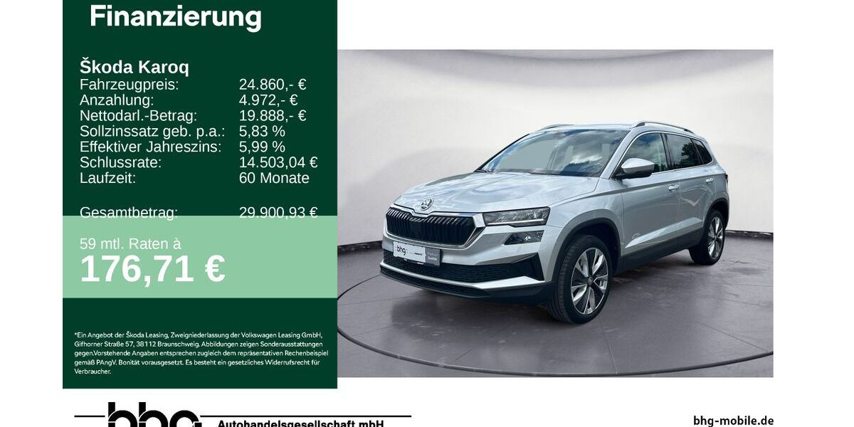 Skoda Karoq 58.374 km 24.860 &euro; Tübingen 72072