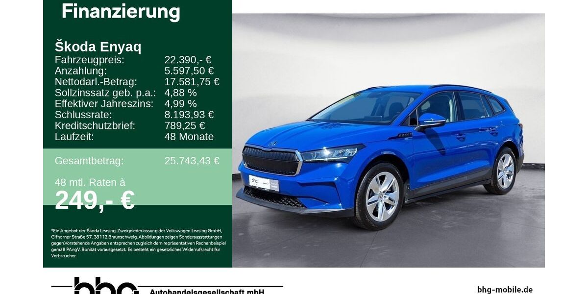 Skoda Enyaq 22.686 km 22.390 &euro; Kehl 77694