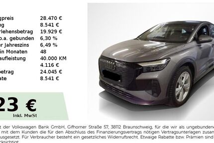 Audi Q4 e-tron 46.500 km 28.470 &euro; Höchstadt an der Aisch 91315