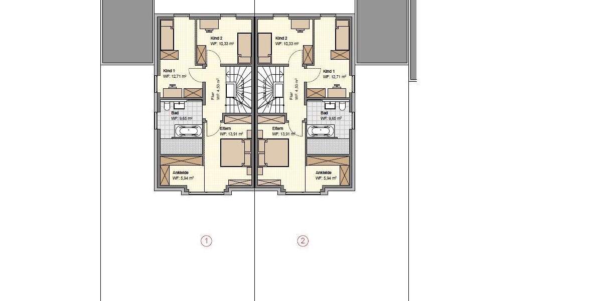 Doppelhaushälfte Bad Lippspringe - 6 Zimmer, 160 m&sup2;, 519.900&euro; | Angebot:24113218