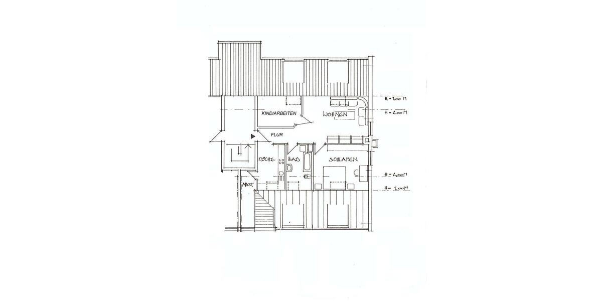Dachgeschoßwohnung Niesky - 3 Zimmer, 74 m&sup2;, 510&euro; | Angebot:25252696