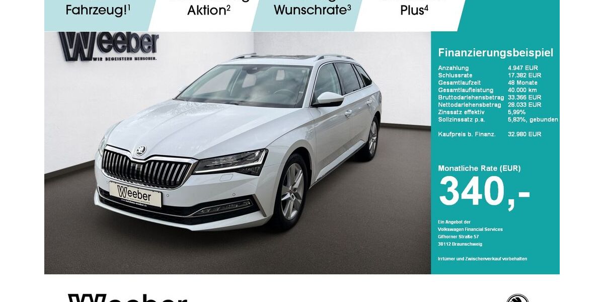 Skoda Superb 64.220 km 31.990 &euro; Herrenberg 71083