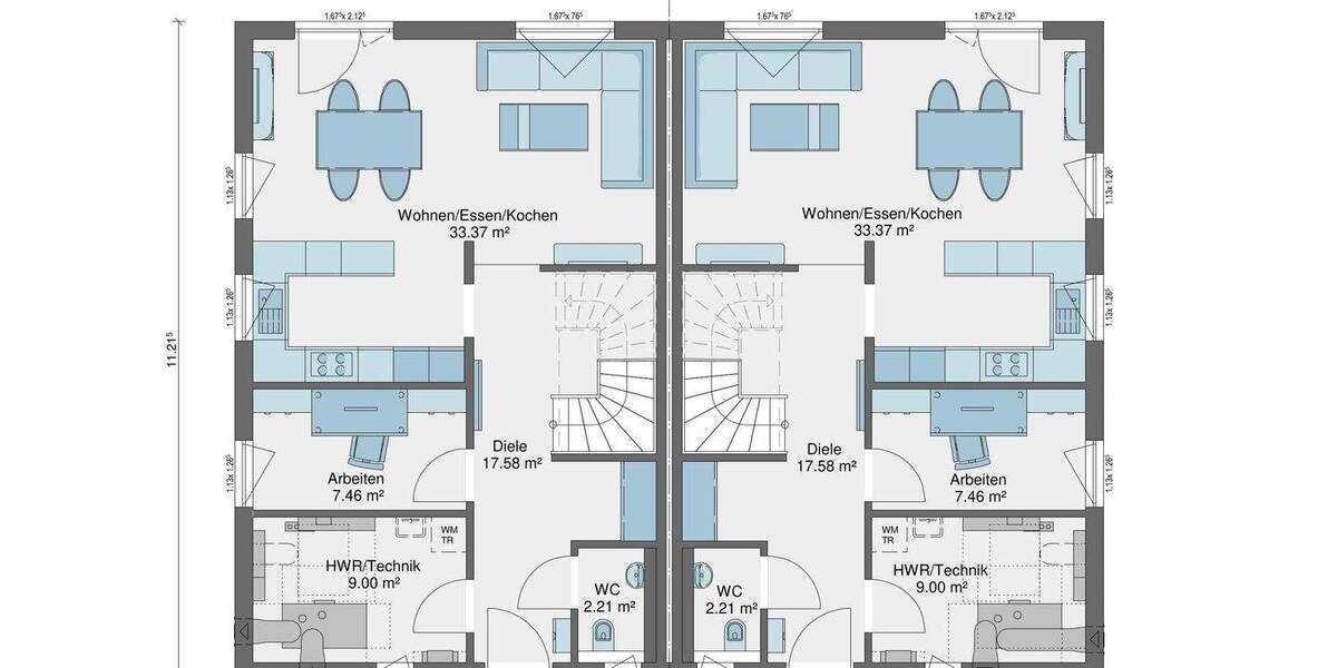 Doppelhaushälfte Markdorf - 5 Zimmer, 131 m&sup2;, 699.000&euro; | Angebot:25704619