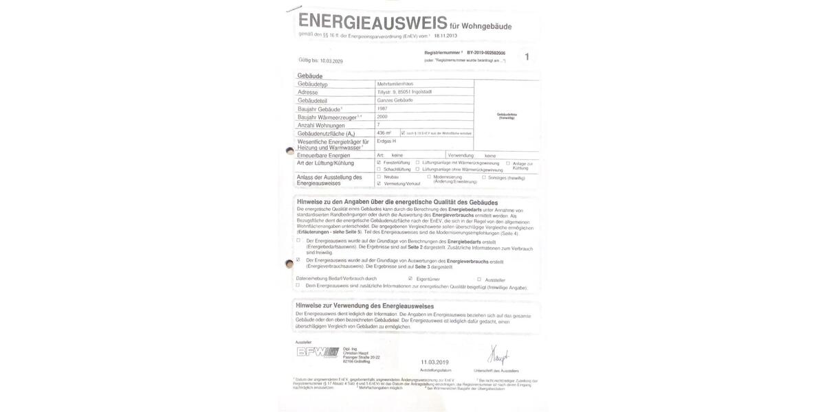 Etagenwohnung Großmehring - 1 Zimmer, 37 m&sup2;, 530&euro; | Angebot:26357908