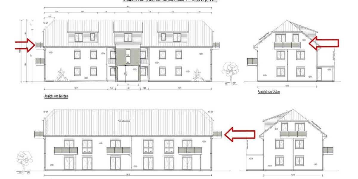 Etagenwohnung Heide - 3 Zimmer, 90 m&sup2;, 299.500&euro; | Angebot:25697263