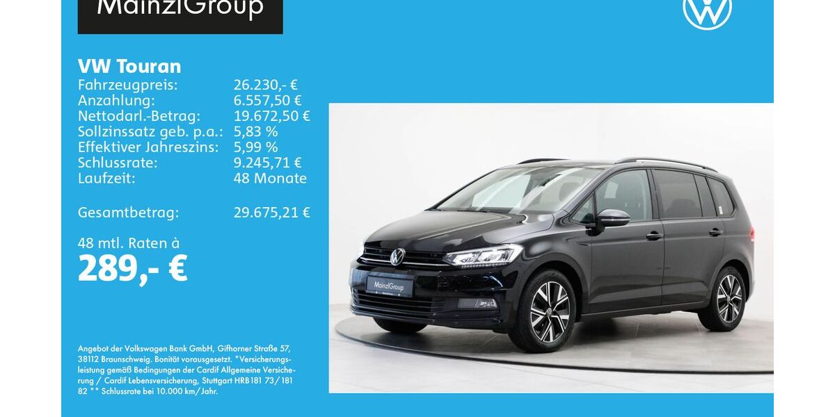 VW Touran 80.965 km 26.230 &euro; Feldkirchen/Westerham 83620