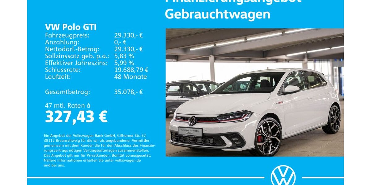 VW Polo 1.505 km 27.630 &euro; Stuttgart-Wangen 70188