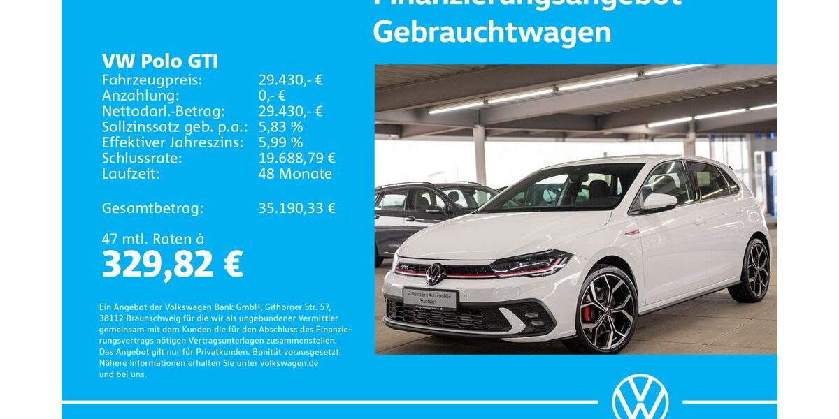 VW Polo 1.505 km 29.430 &euro; Stuttgart-Wangen 70188