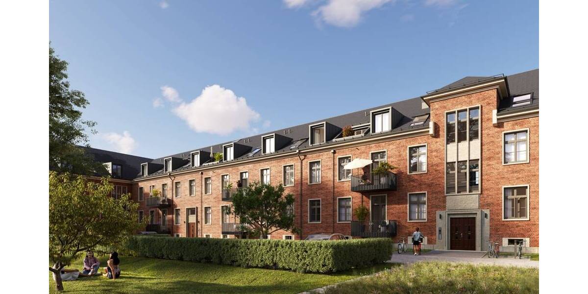 Etagenwohnung Potsdam Krampnitz - 1 Zimmer, 42 m&sup2;, 352.000&euro; | Angebot:23976353