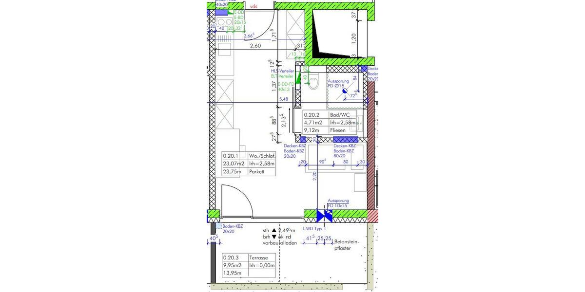 Etagenwohnung Straubing - 1 Zimmer, 32 m&sup2;, 475&euro; | Angebot:26145341