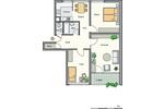 Erdgeschoßwohnung Kreuztal - 3 Zimmer, 75 m&sup2;, 375&euro; | Angebot:26166784