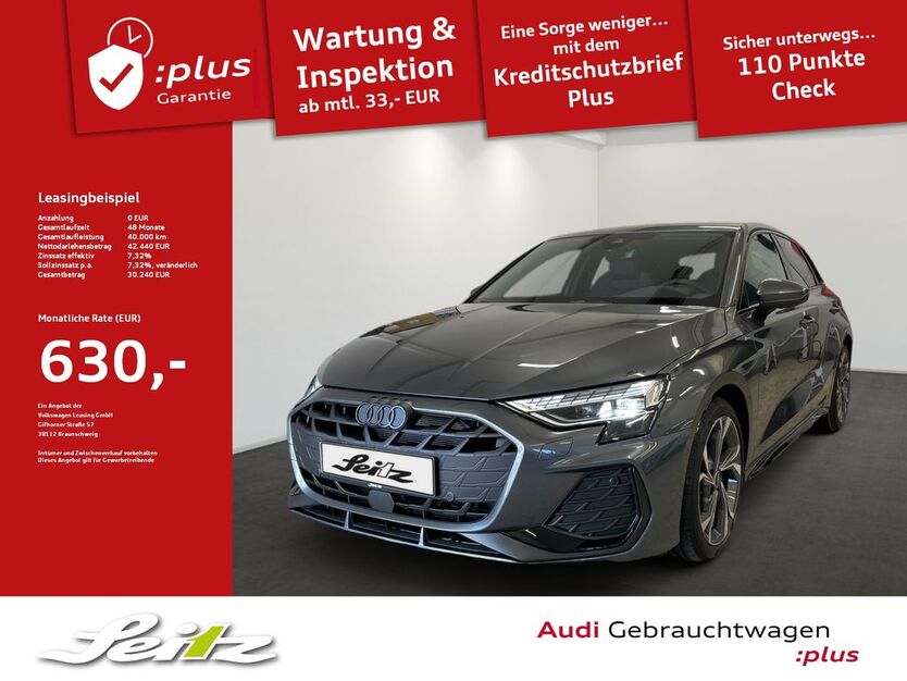Audi A3 7.300 km 42.240 € Kempten 87435