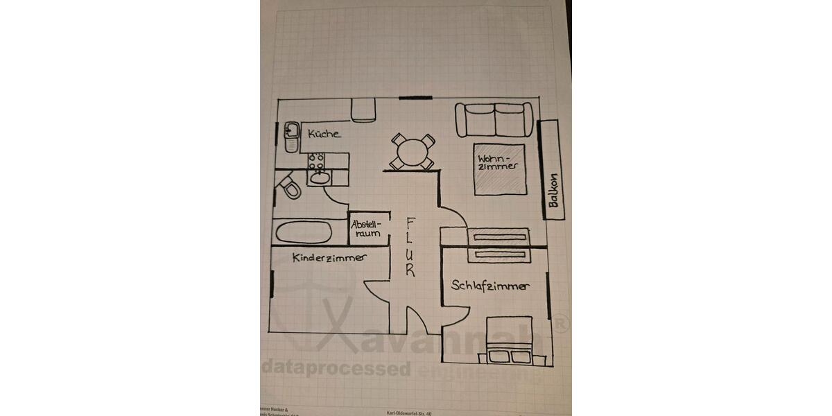 Etagenwohnung Ansbach - 3 Zimmer, 78 m&sup2;, 260.000&euro; | Angebot:25512779