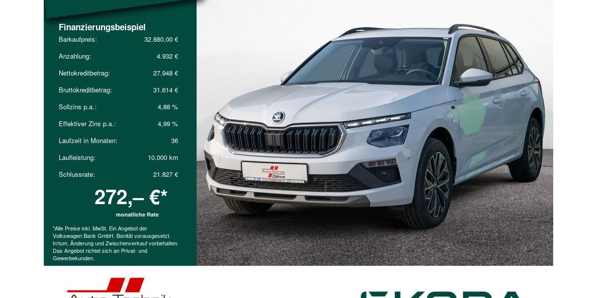 Skoda Kamiq 1.889 km 32.880 &euro; Rathenow 14712