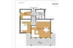 Etagenwohnung Bad Nauheim - 3 Zimmer, 76 m&sup2;, 1.150&euro; | Angebot:26866305