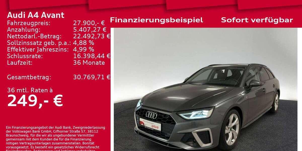 Audi A4 66.000 km 27.900 &euro; Berlin 12489