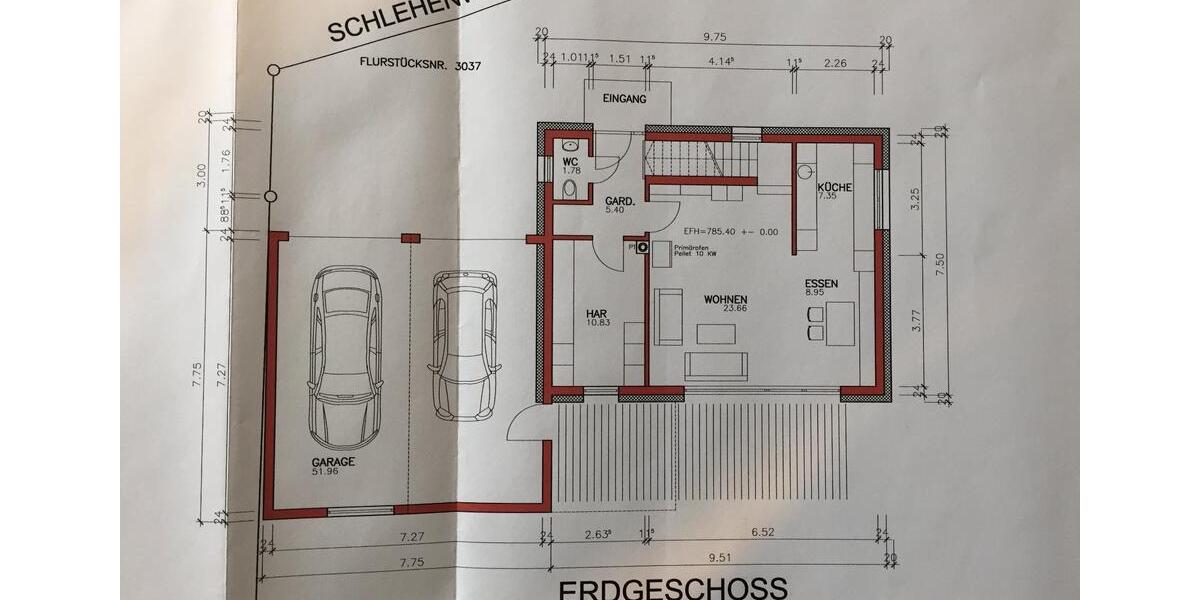 Einfamilienhaus Stetten am kalten Markt - 5 Zimmer, 105 m&sup2;, 1.100&euro; | Angebot:26103379