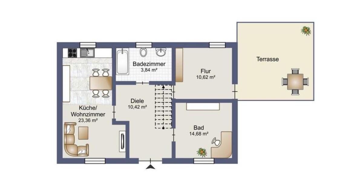 Große Familienhaus 7 zimmer